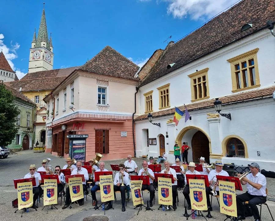 Old Town of Mediasch / Medias in Transylvania Old Town of Mediasch / Medias in Transylvania