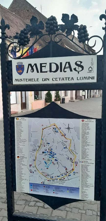 Old Town of Mediasch / Medias in Transylvania