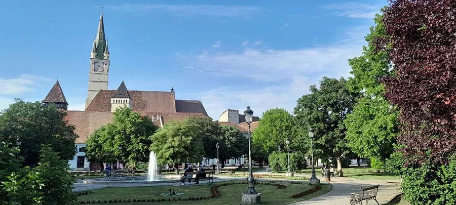 Old Town of Mediasch / Medias in Transylvania