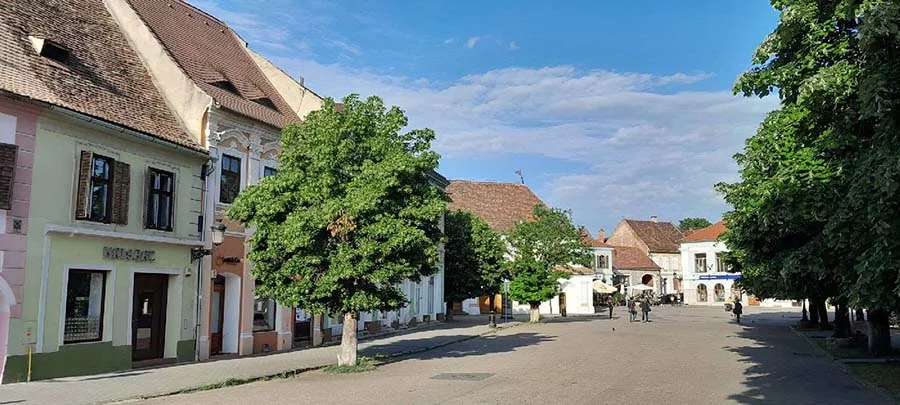 Vieille ville de Mediasch / Medias en Transylvanie Vieille ville de Mediasch / Medias en Transylvanie
