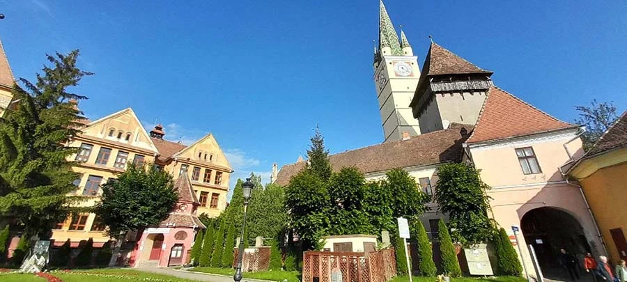 Old Town of Mediasch / Medias in Transylvania Old Town of Mediasch / Medias in Transylvania